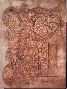 unknow artist Chi-Rho page from the Book of Kells china oil painting artist